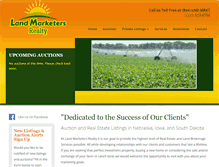 Tablet Screenshot of landmarketers.com